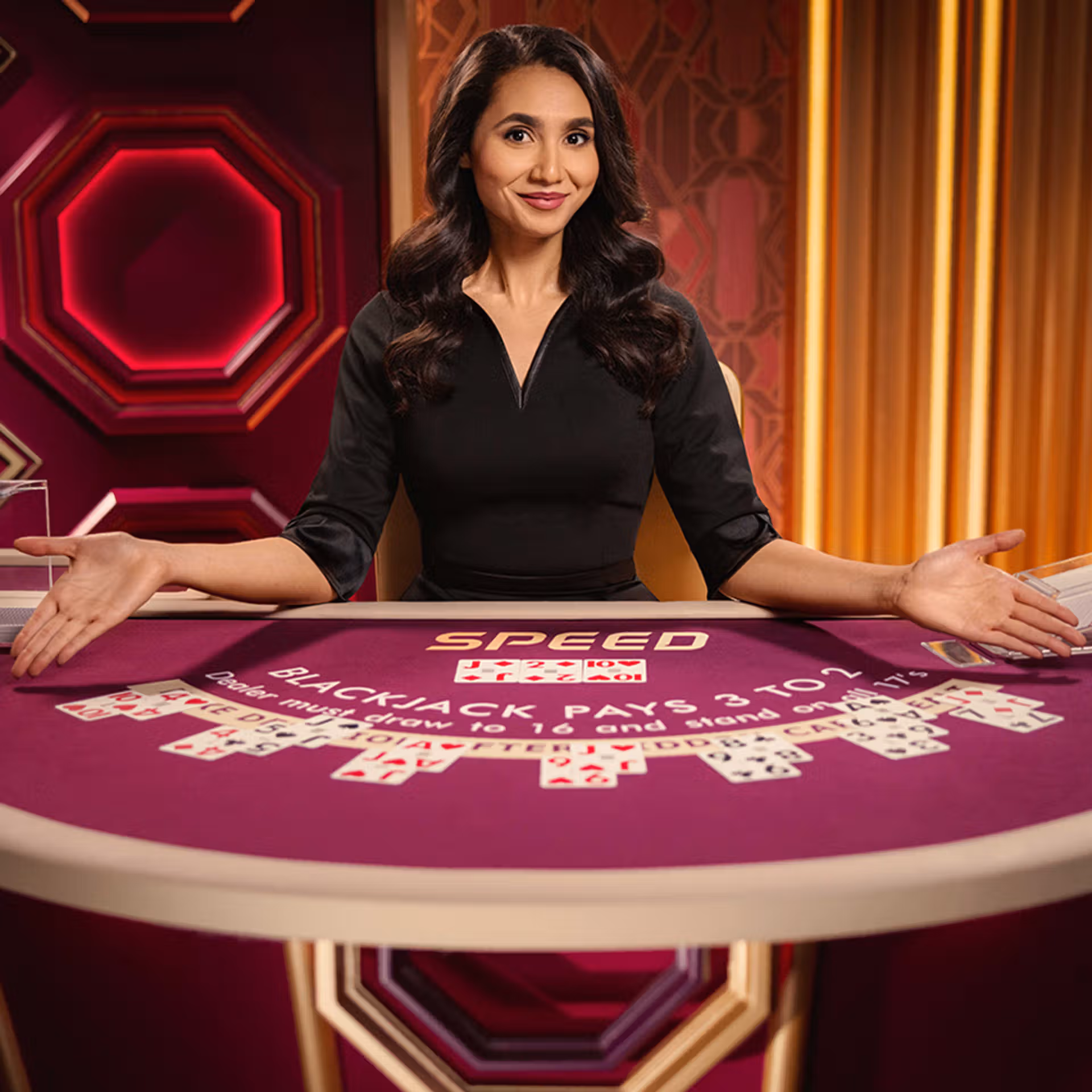 Ikibu Casino live dealer-bord